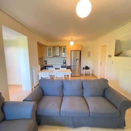 Cozy 2 Room Apartment With Garden Near Athens Air-Port Artemida  Exteriör bild