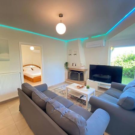 Cozy 2 Room Apartment With Garden Near Athens Air-Port Artemida  Exteriör bild