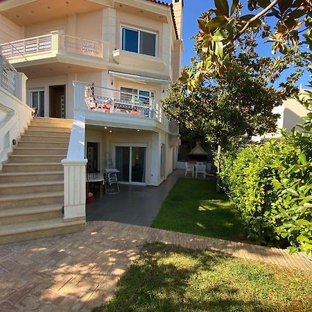 Cozy 2 Room Apartment With Garden Near Athens Air-Port Artemida  Exteriör bild
